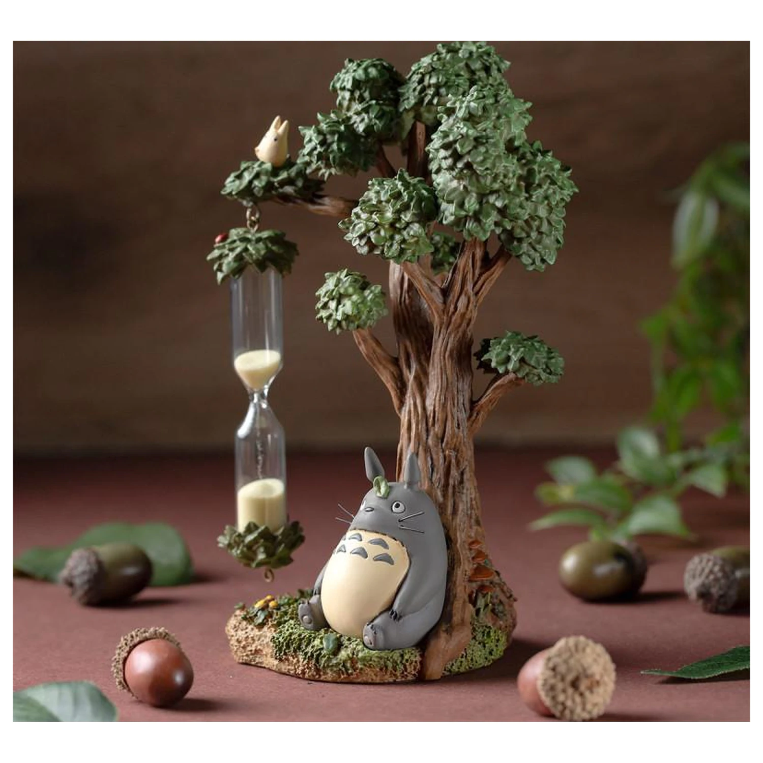 My Neighbor Totoro Camphrier & Totoro Diorama Presýpacie hodiny 16cm produktová fotografia