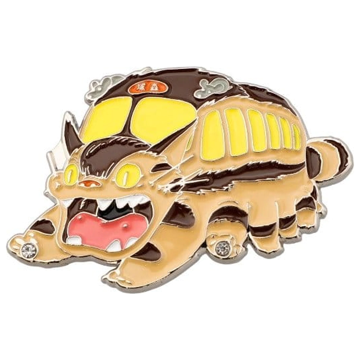 My Neighbor Totoro Kovová brošňa Catbus produktová fotografia