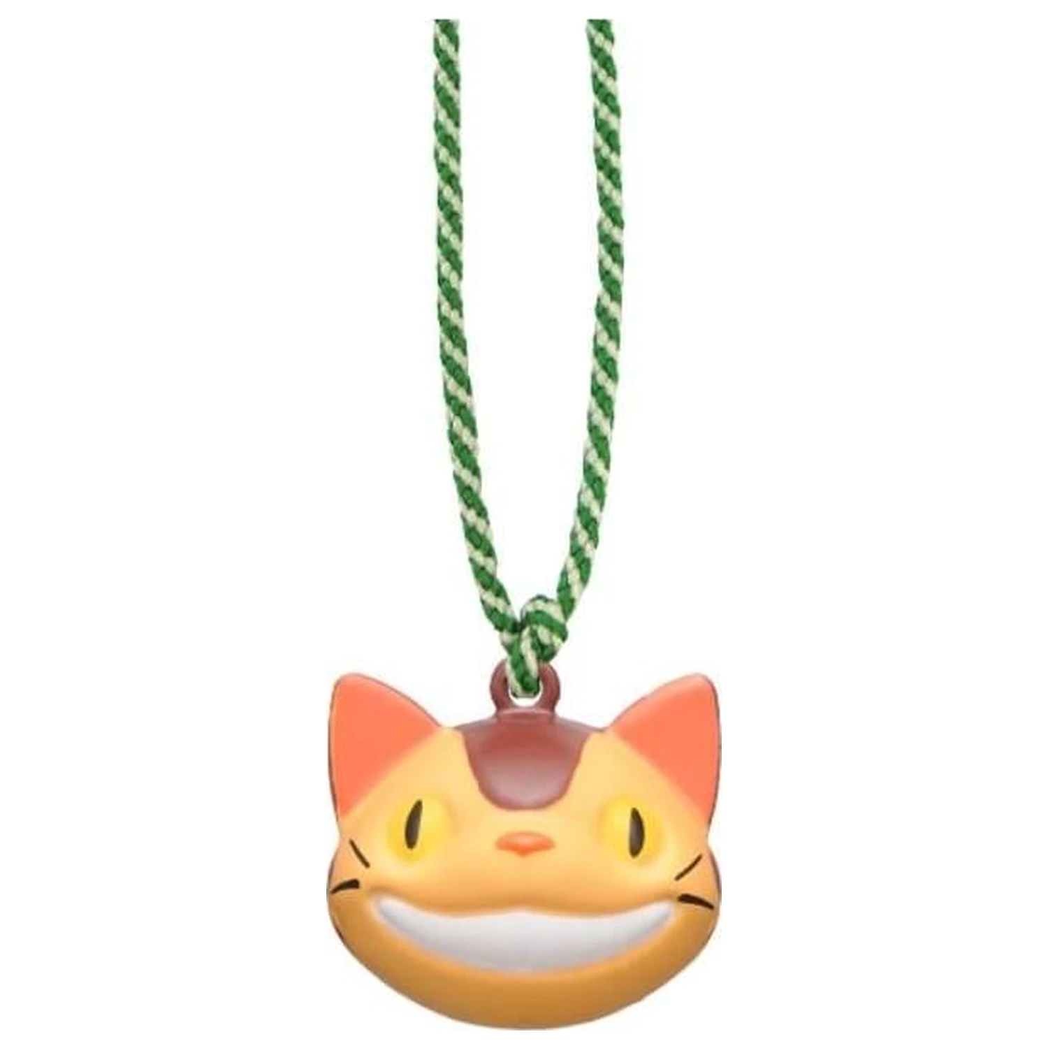 My Neighbor Totoro Catbus popruh zvonček Netsuke produktová fotografia