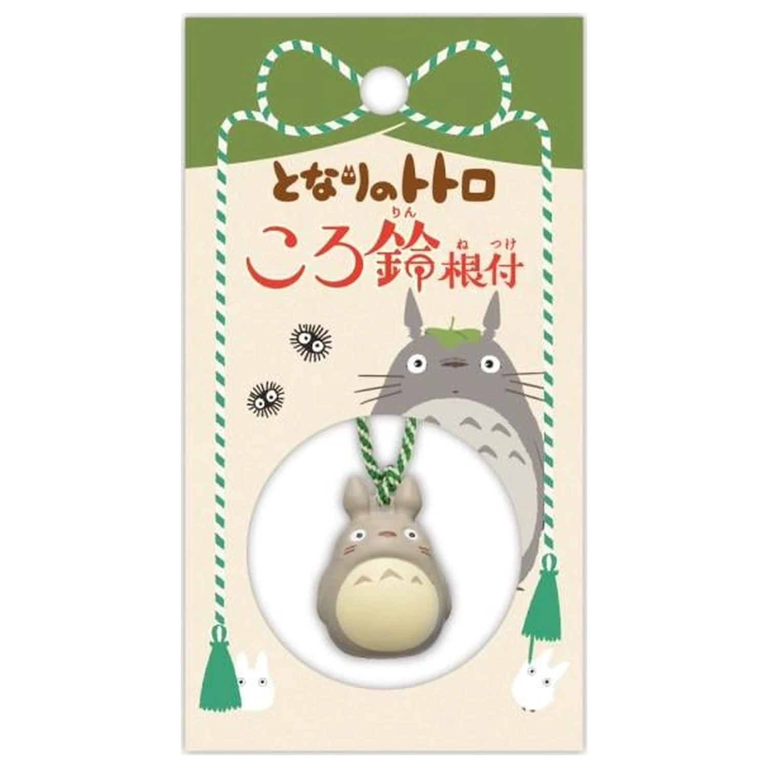 My Neighbor Totoro Sivý Totoro Popruh Zvonček Netsuke produktová fotografia