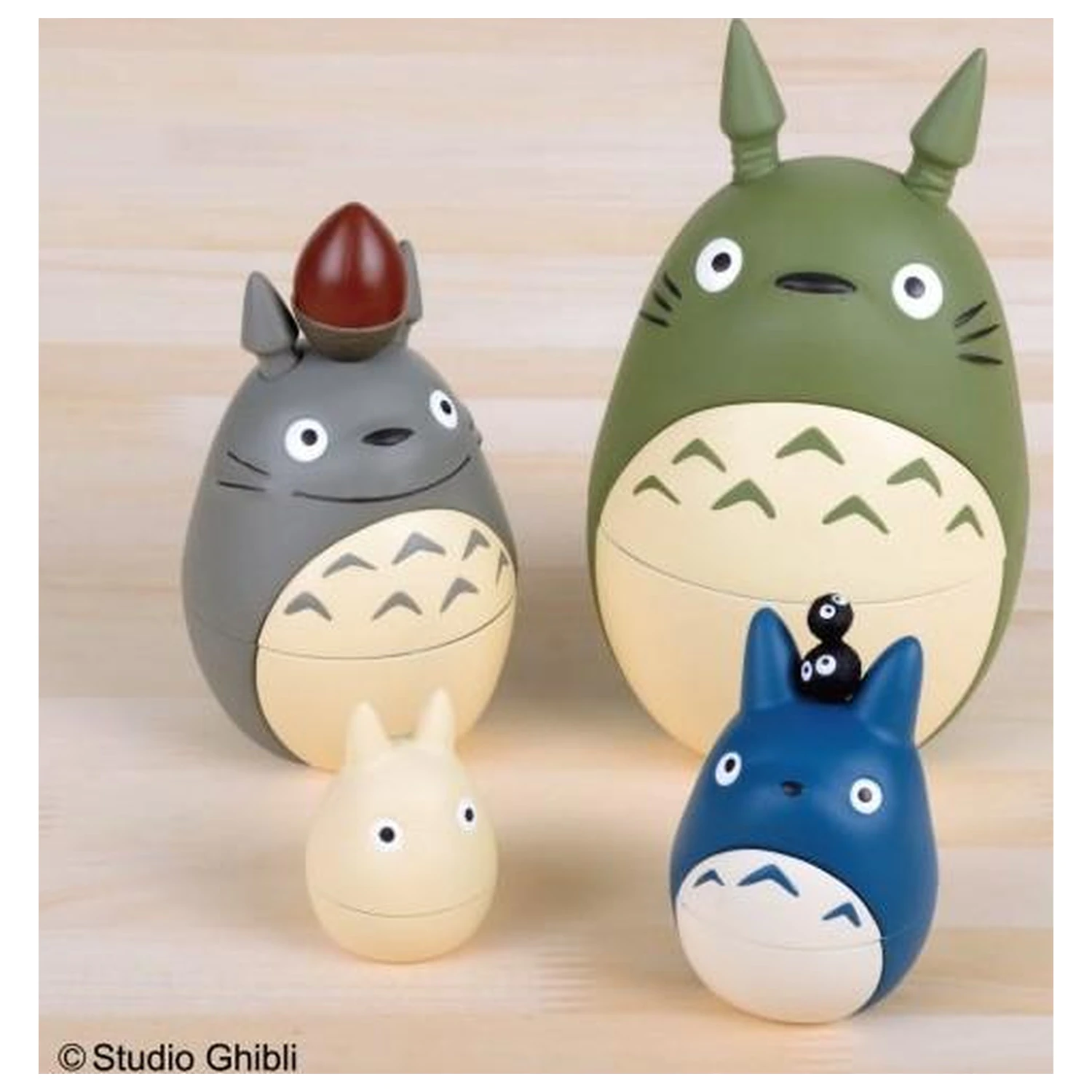 My Neighbor Totoro Matrioška Mini Figúrky Totoro produktová fotografia