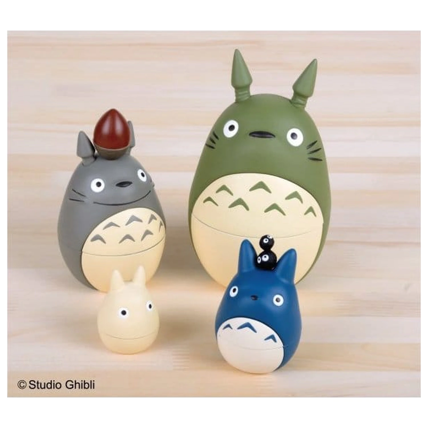 My Neighbor Totoro Matryoshka Mini Figúrky Totoro produktová fotografia