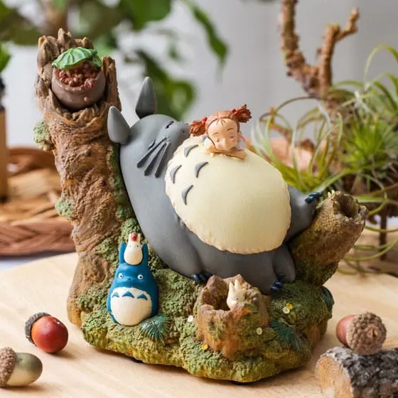 My Neighbor Totoro Hudobná skrinka Mei počas zdriemnutia 14 cm termékfotó