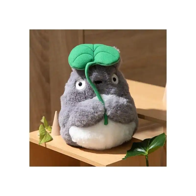 My Neighbor Totoro Nakayoshi Plyšová Figúrka Big Totoro s listom 21 cm produktová fotografia