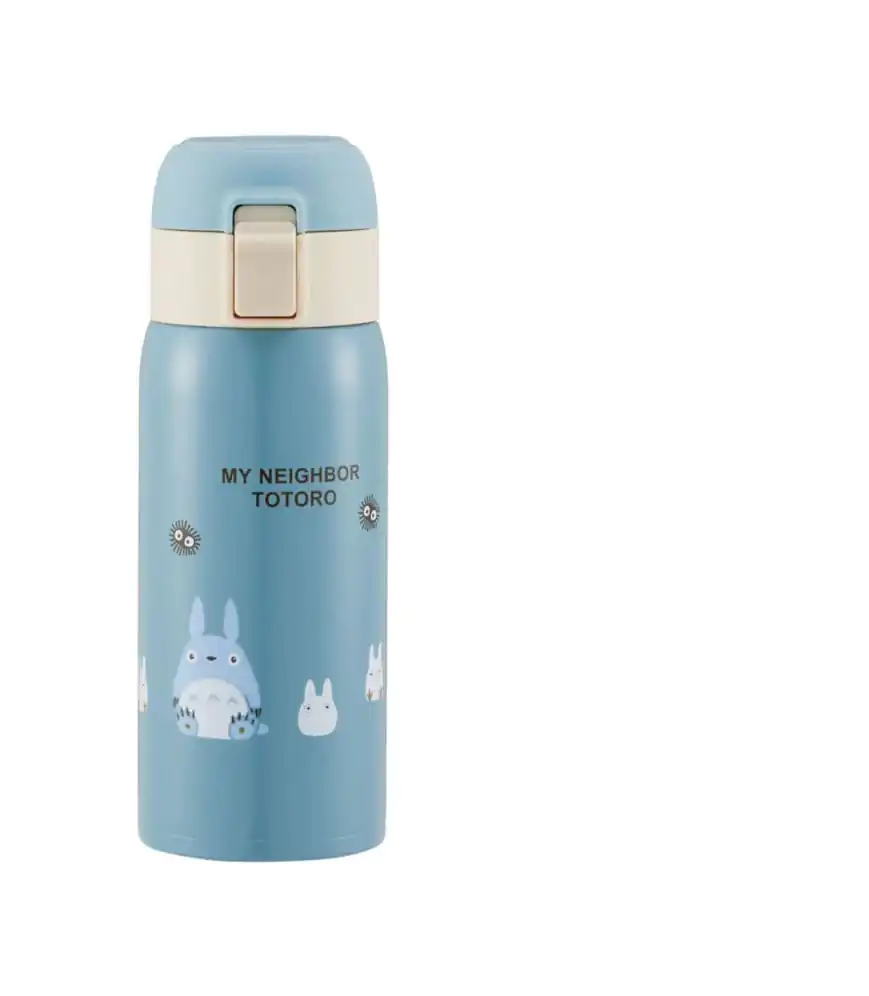 My Neighbor Totoro Fľaša na vodu One Push Mat Blue 350ml produktová fotografia
