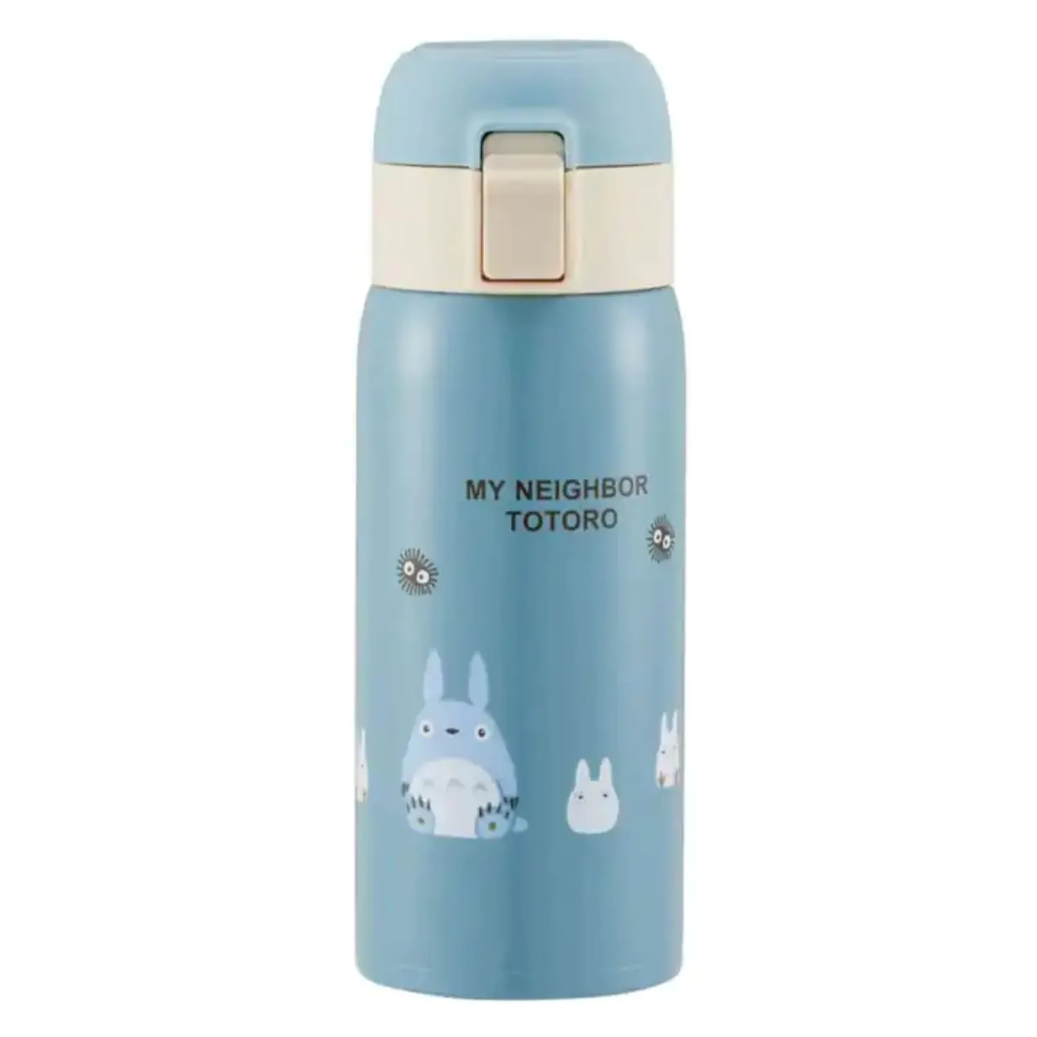 My Neighbor Totoro Fľaša na vodu One Push Mat Blue 350ml produktová fotografia