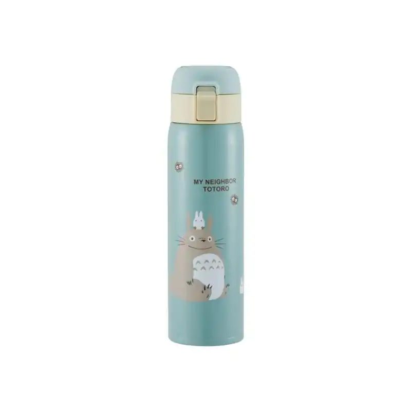 My Neighbor Totoro fľaša na vodu One Push Mat Light Green 480 ml produktová fotografia