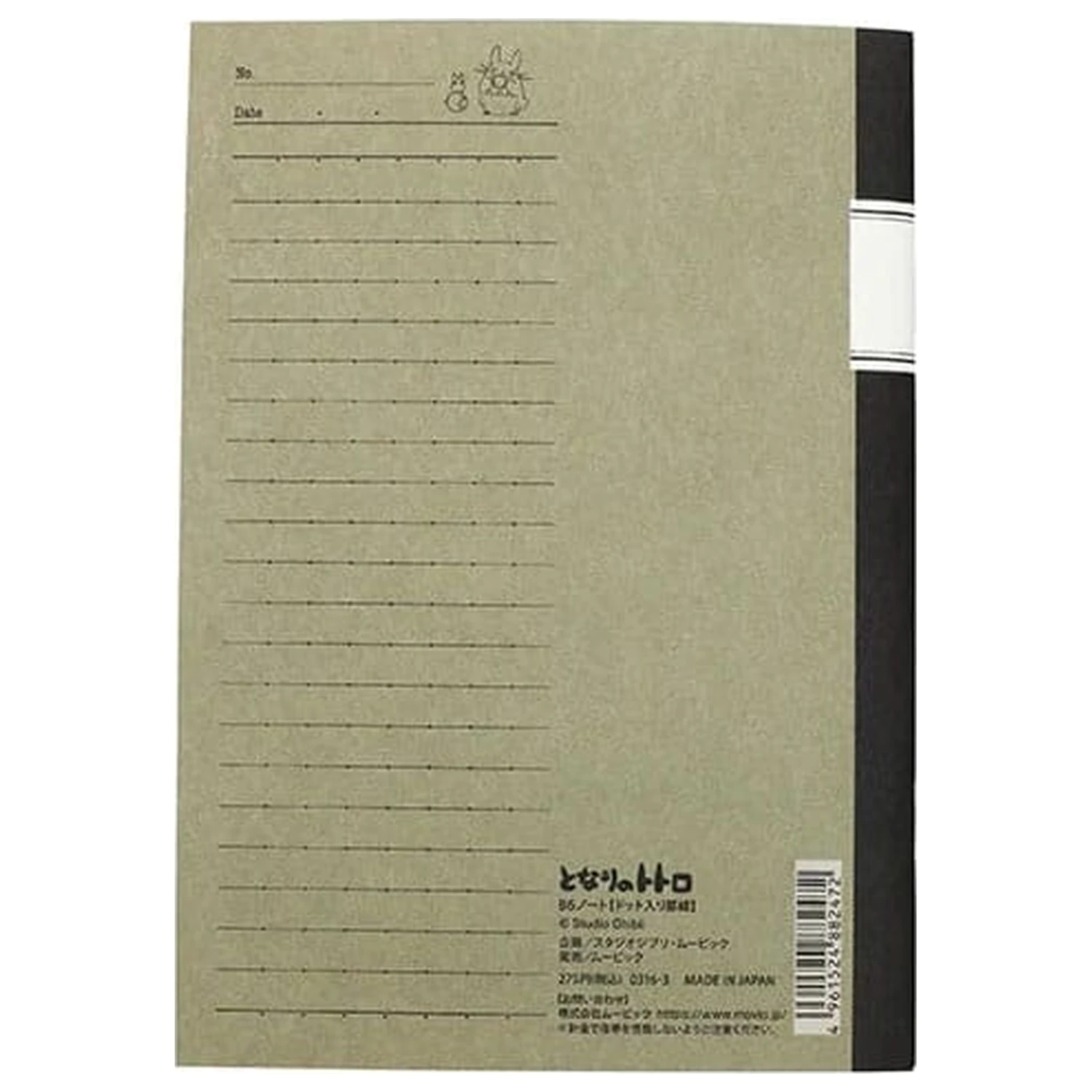 My Neighbor Totoro Retro zápisník Totoro produktová fotografia