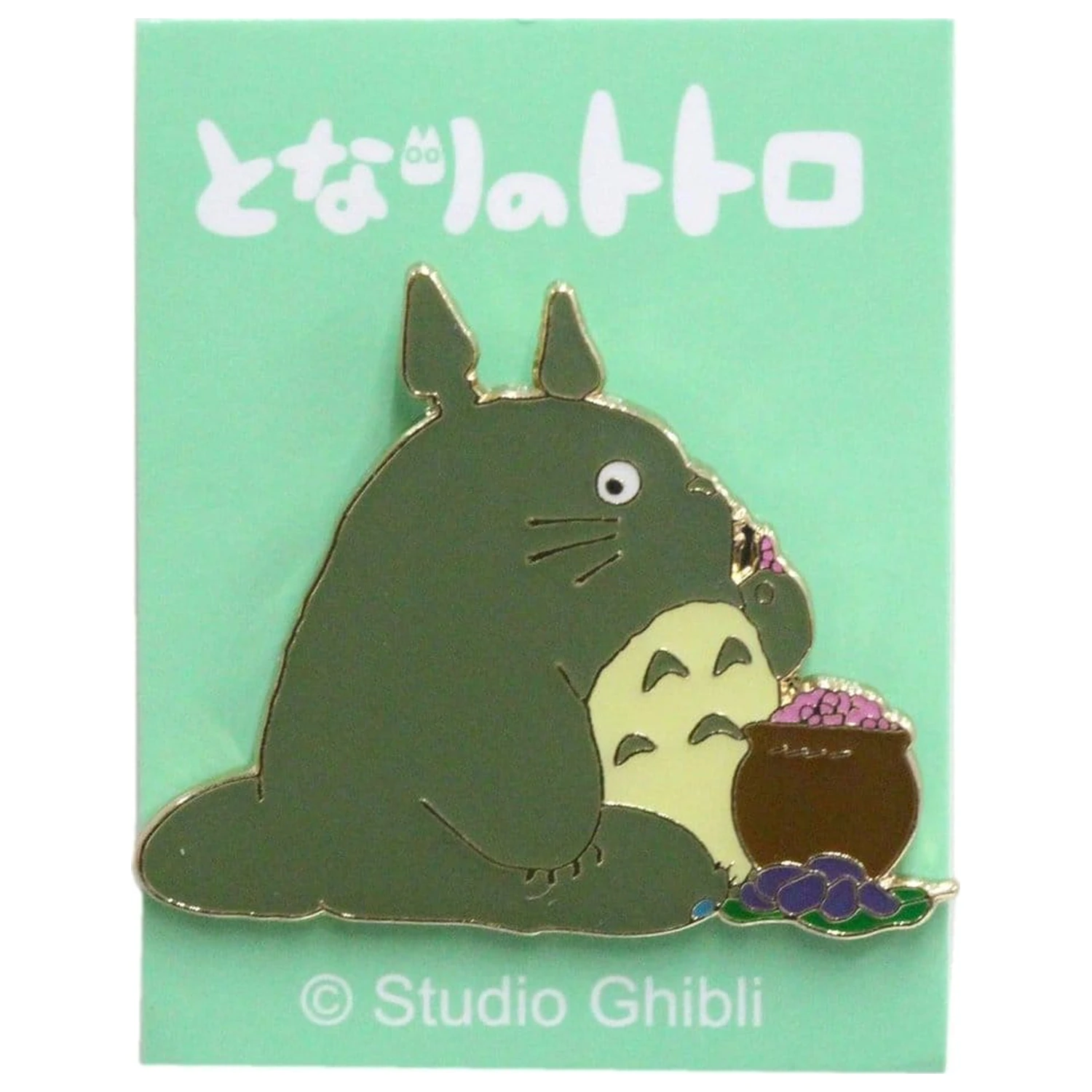 My Neighbor Totoro odznak Sediaci Big Totoro produktová fotografia
