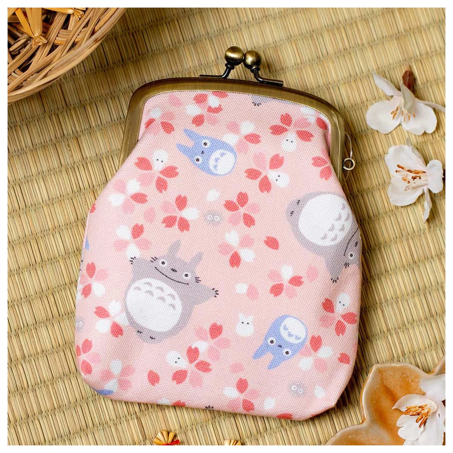 My Neighbor Totoro peňaženka na mince Totoro Cherry Blossoms produktová fotografia