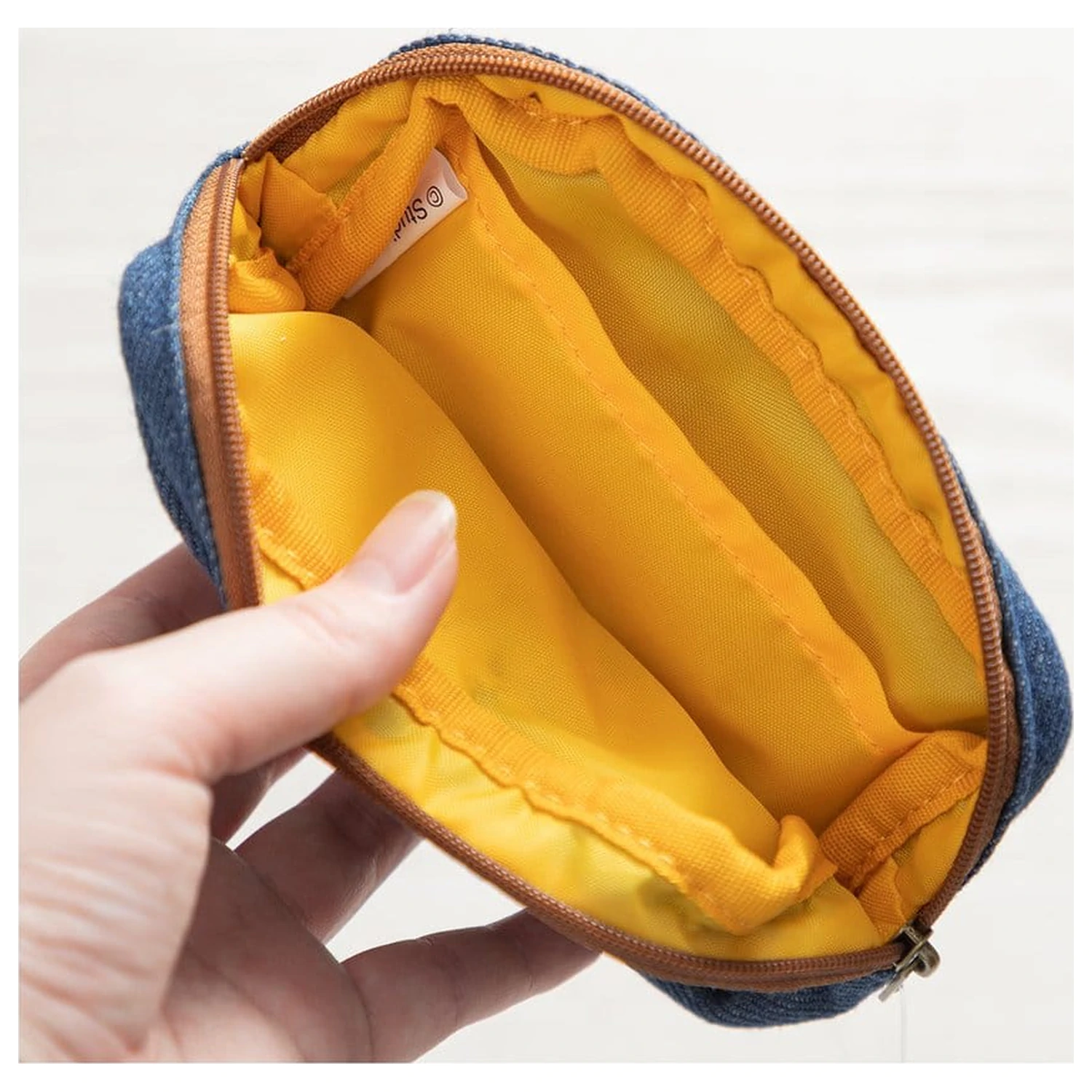 My Neighbor Totoro Denim Pouch Totoro & flower wreath produktová fotografia