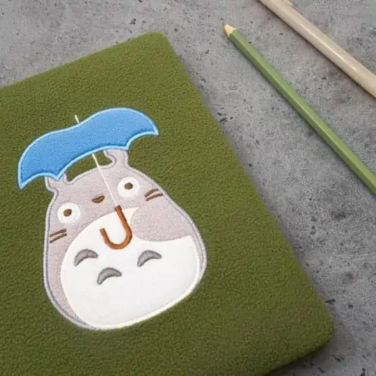 My Neighbor Totoro Notebook plyšový Totoro produktová fotografia