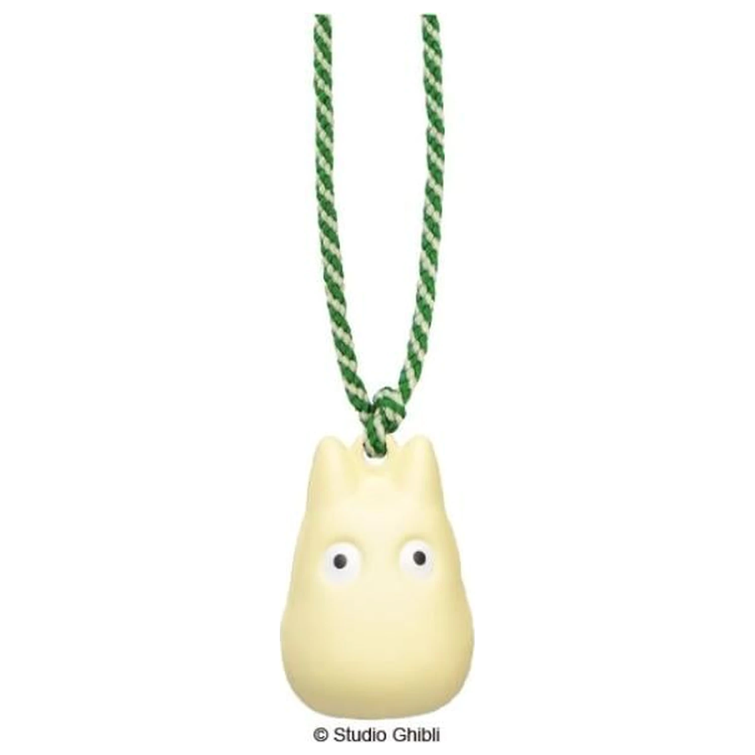 My Neighbor Totoro White Totoro remienok zvonček Netsuke produktová fotografia