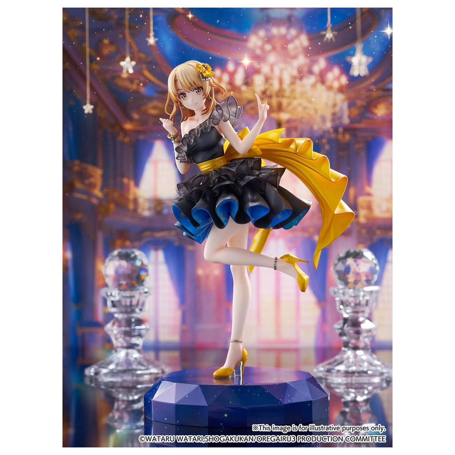 My Youth Romantic Comedy Is Wrong As I Expected. Final SHIBUYA SCRAMBLE FIGURE PVC Socha 1/7 Iroha Isshiki Starry Dress Ver. 24 cm produktová fotografia