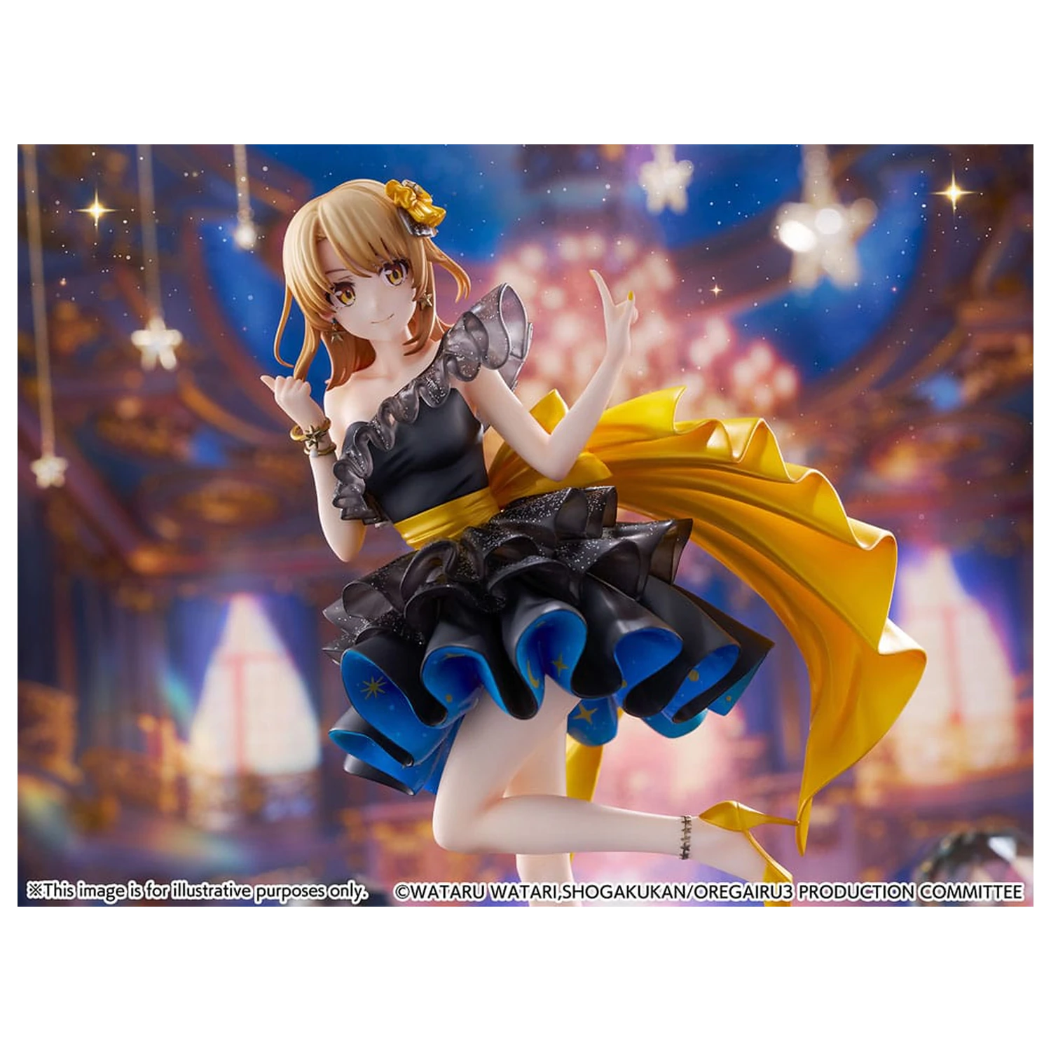 My Youth Romantic Comedy Is Wrong As I Expected. Final SHIBUYA SCRAMBLE FIGURE PVC Socha 1/7 Iroha Isshiki Starry Dress Ver. 24 cm produktová fotografia