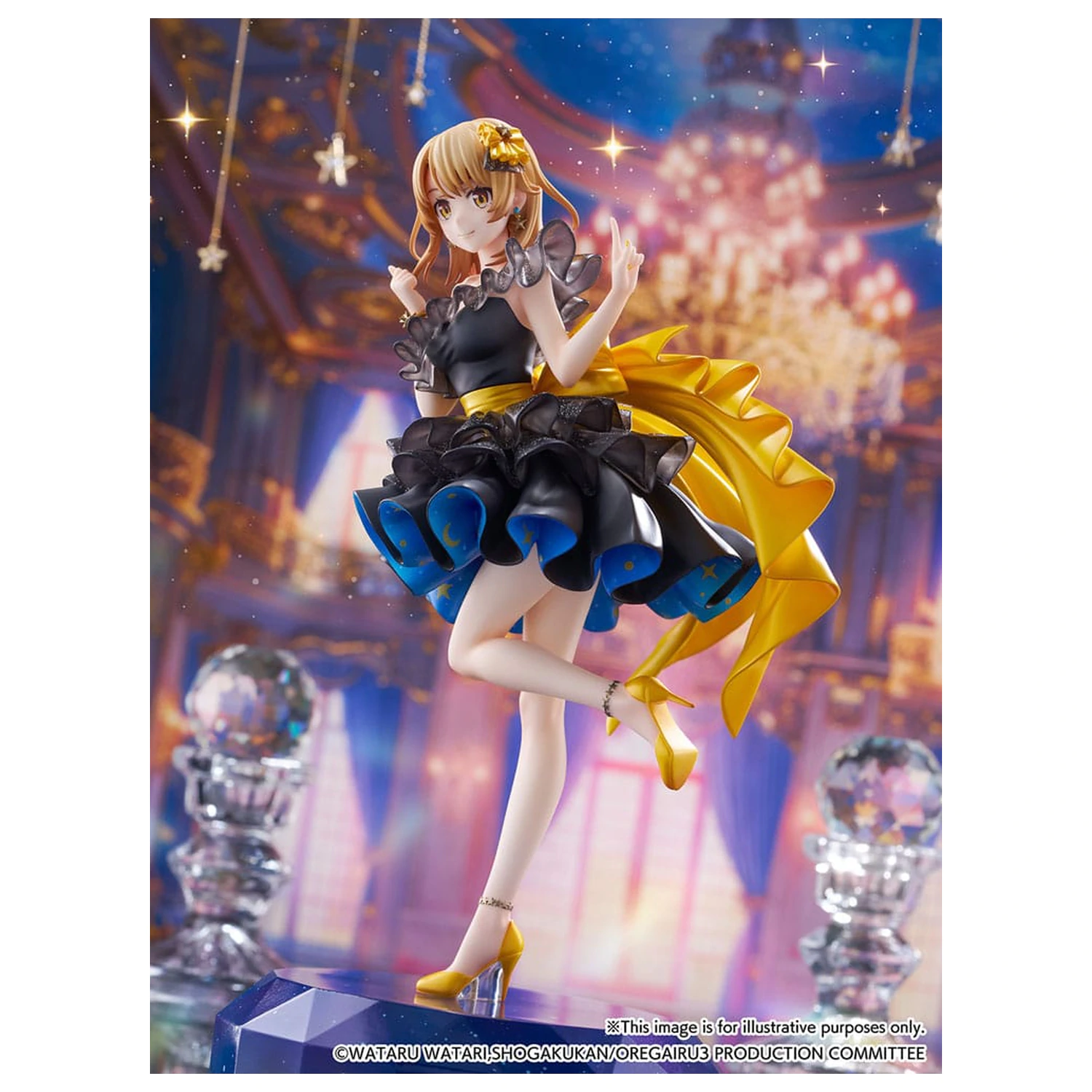My Youth Romantic Comedy Is Wrong As I Expected. Final SHIBUYA SCRAMBLE FIGURE PVC Socha 1/7 Iroha Isshiki Starry Dress Ver. 24 cm produktová fotografia