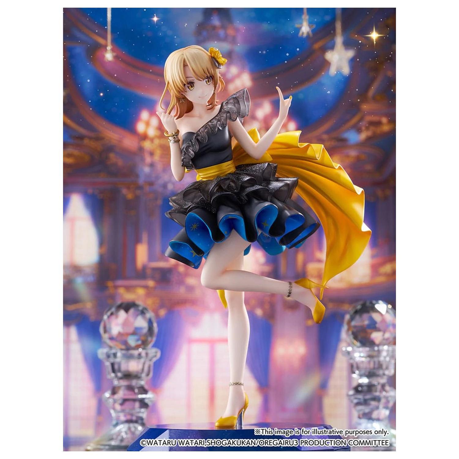 My Youth Romantic Comedy Is Wrong As I Expected. Final SHIBUYA SCRAMBLE FIGURE PVC Socha 1/7 Iroha Isshiki Starry Dress Ver. 24 cm produktová fotografia