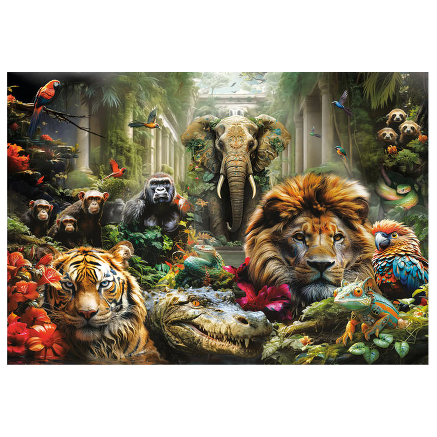 Mystic Jungle puzzle 1000 kusov produktová fotografia
