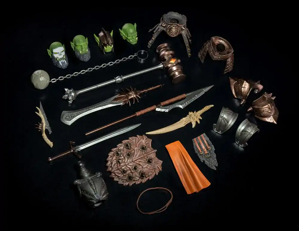Mythic Legions: Aetherblade Akčná figúrka Príslušenstvo Mužský Ork Staviteľ Deluxe produktová fotografia