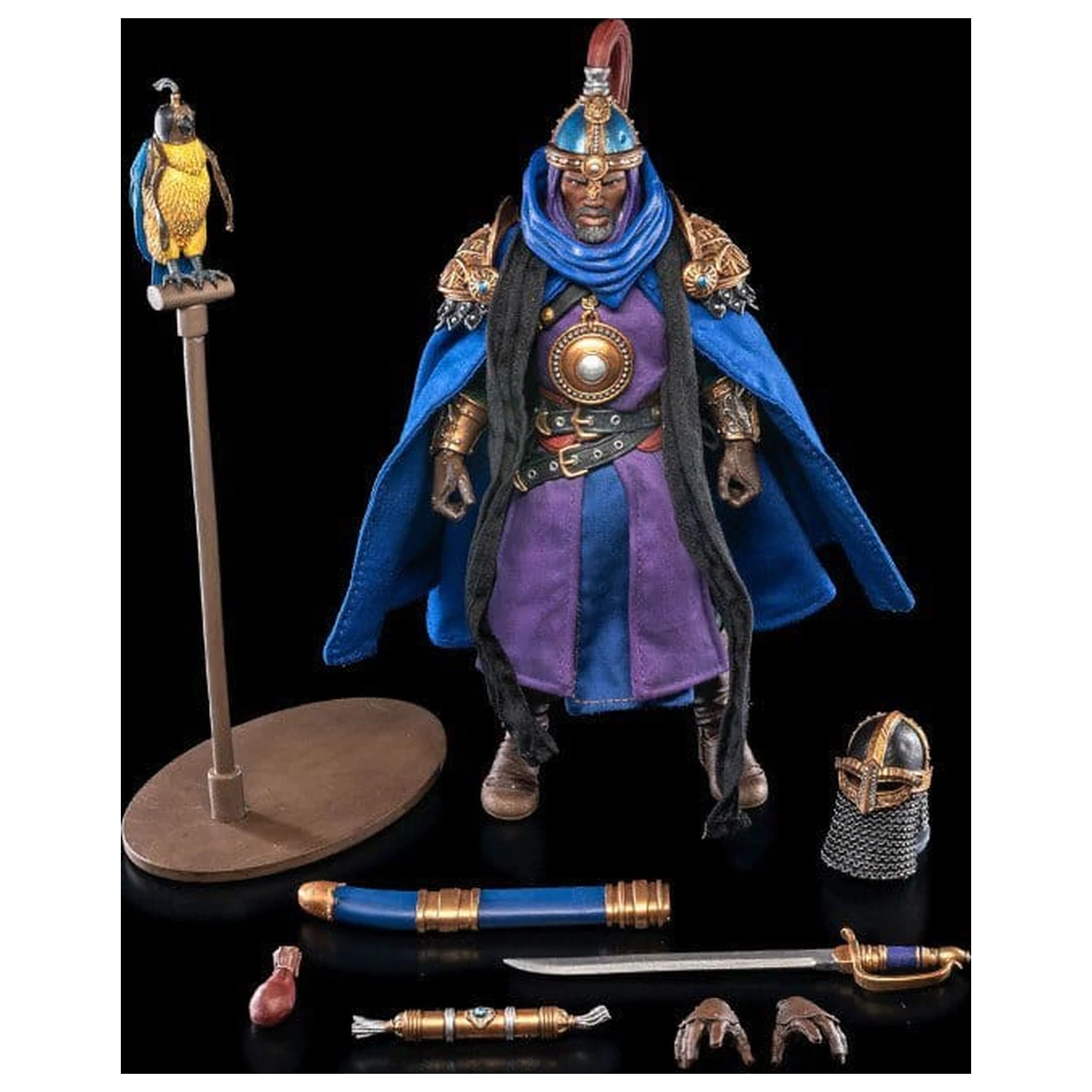 Mythic Legions: Dawns of Discovery akčná figúrka Ibn Prosperaius produktová fotografia