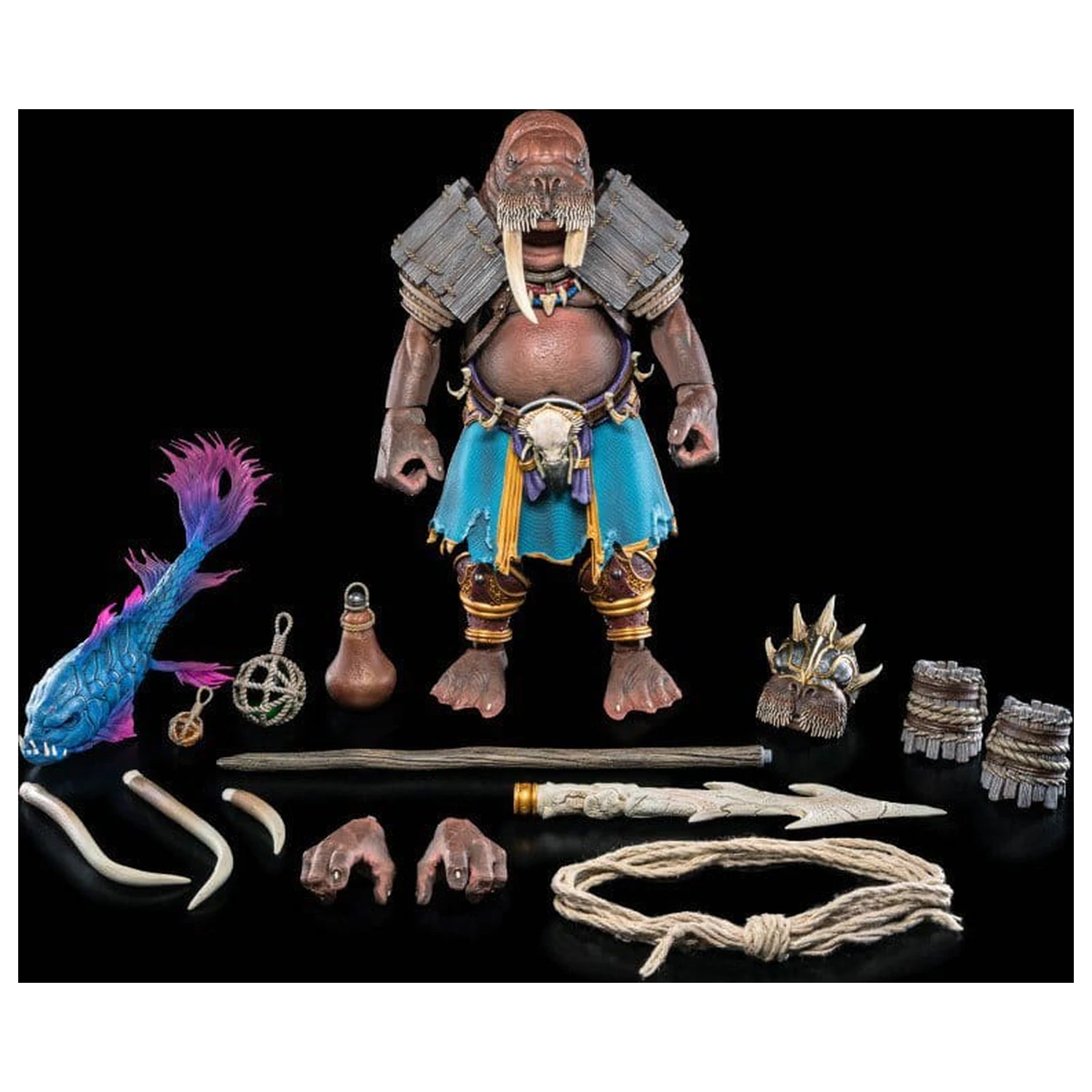 Mythic Legions: Dawns of Discovery akčná figúrka Odobenn Ogre-scale produktová fotografia