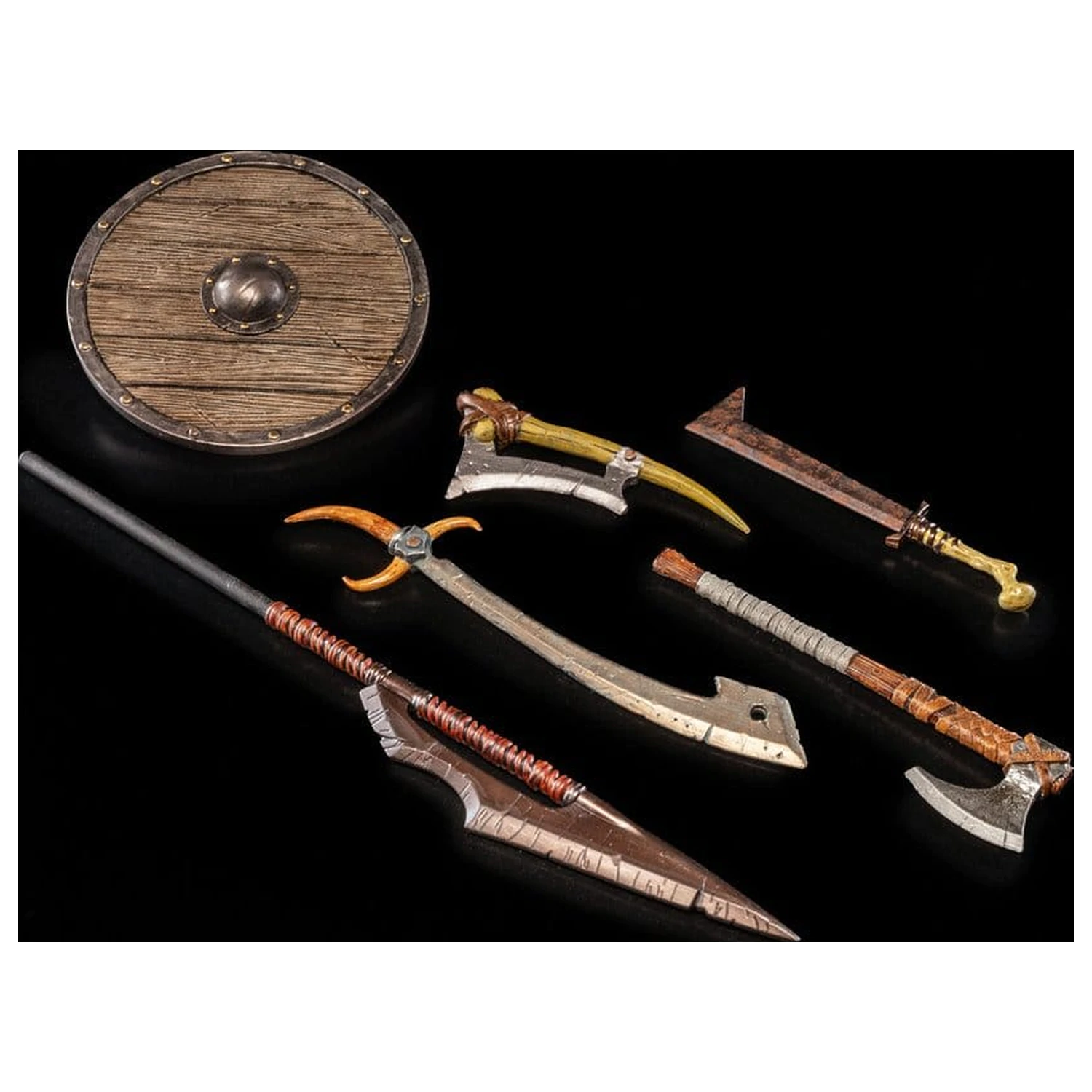 Mythic Legions doplnok pre akčnú figúrku balenie Zlé zbrane produktová fotografia