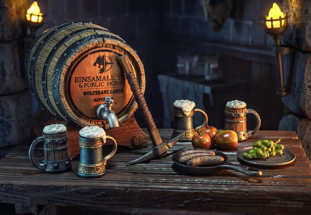 Mythic Legions Horror of Einsamall Action Figure Doplnok Einsamall Inn & Public House súprava príslušenstva produktová fotografia