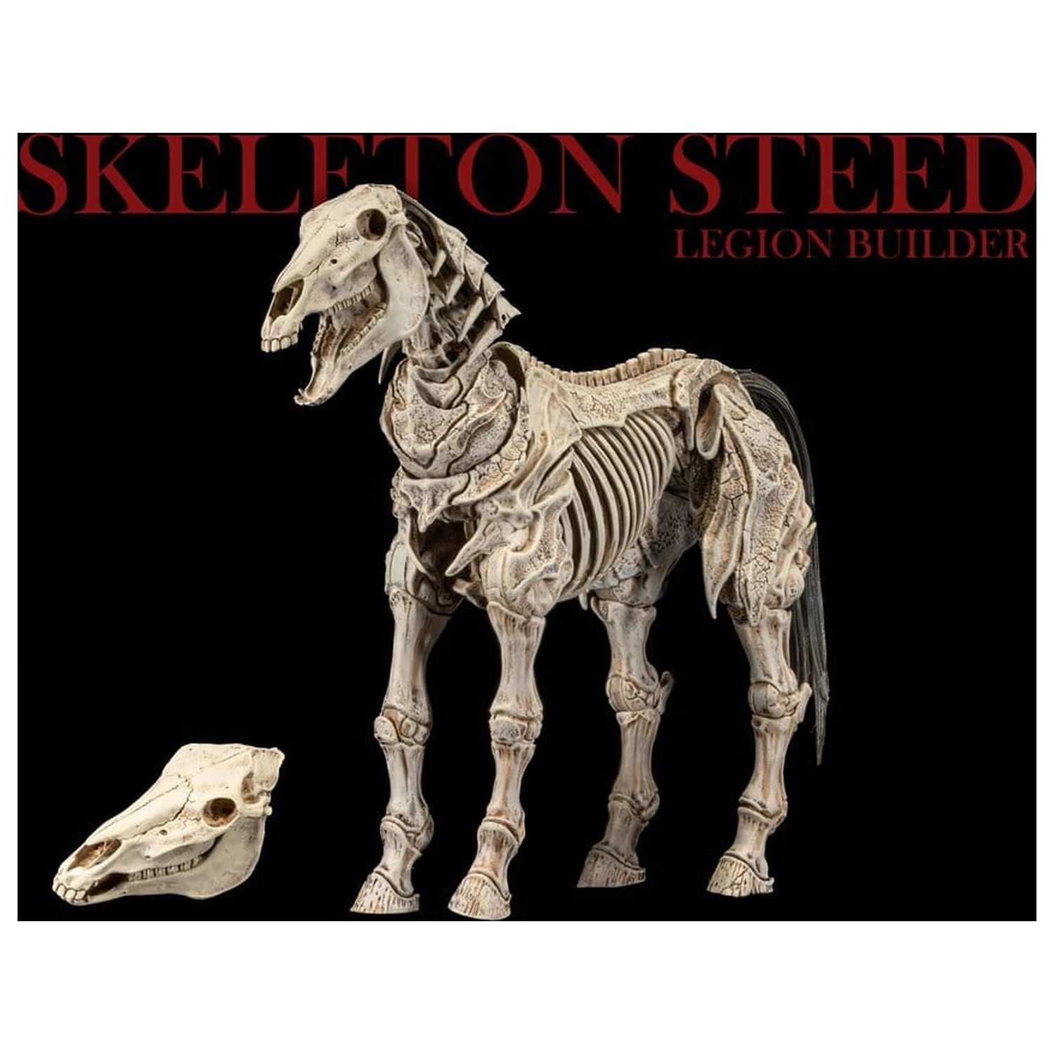 Mythic Legions: Reinforcement 3 Akčná figúrka Skeleton Steed Legion Builder produktová fotografia