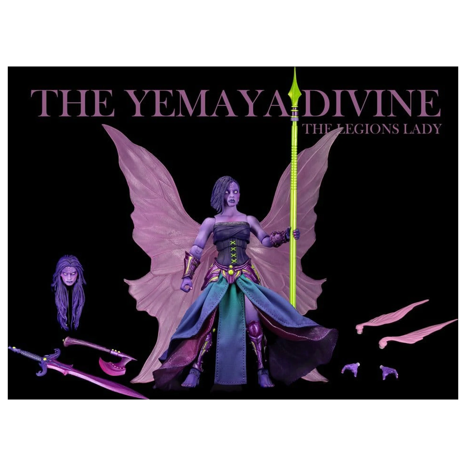 Mythic Legions: Reinforcement 3 akčná figúrka The Yemaya Divine Deluxe produktová fotografia
