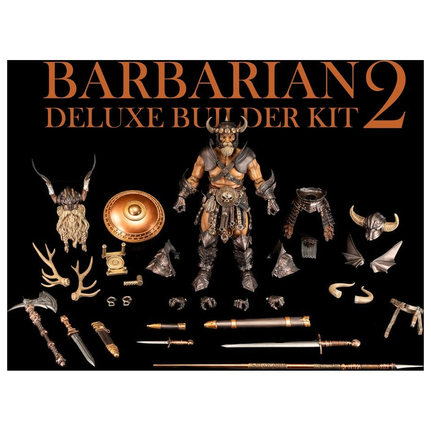 Mythic Legions: Reinforcement 3 Doplnok pre akčnú figúrku Barbarian Builder Kit 2 Deluxe produktová fotografia
