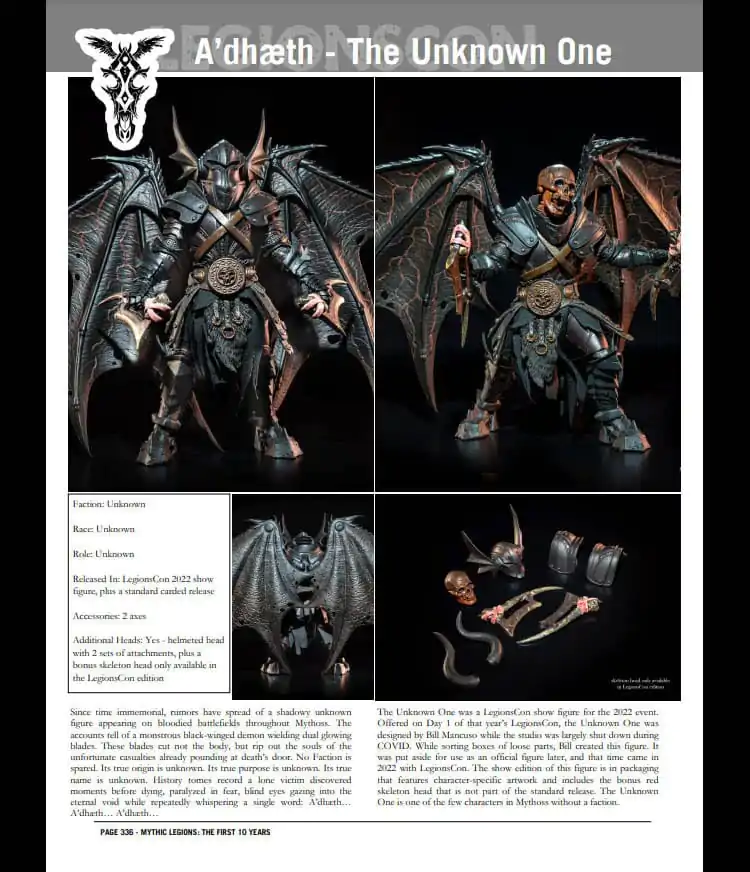 Mythic Legions: The First 10 Year Kniha v pevnej väzbe produktová fotografia