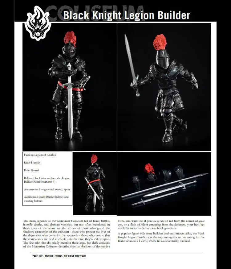 Mythic Legions: The First 10 Year Kniha v pevnej väzbe produktová fotografia