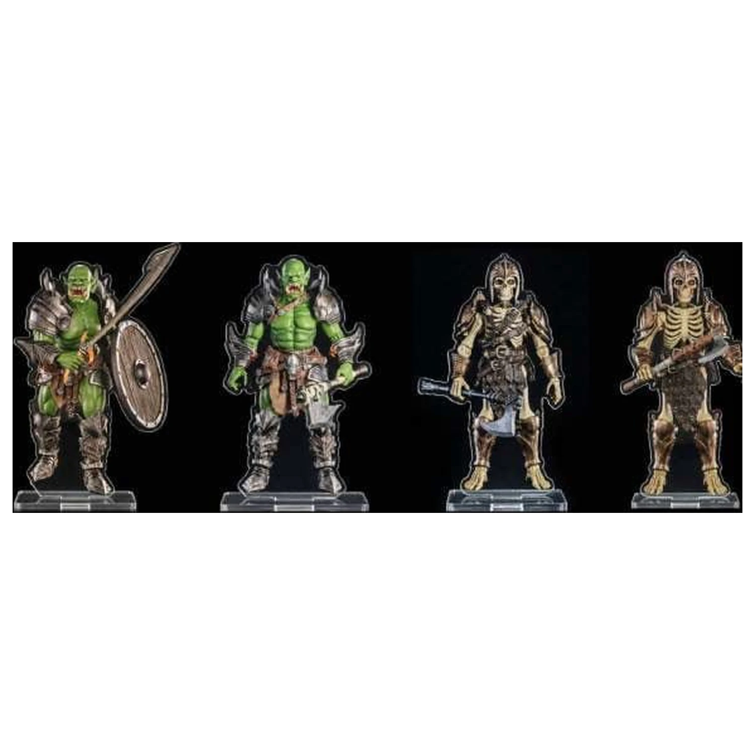Mythic Legions Akrylové figurky 4-balenie Villainous Set A 3 cm produktová fotografia