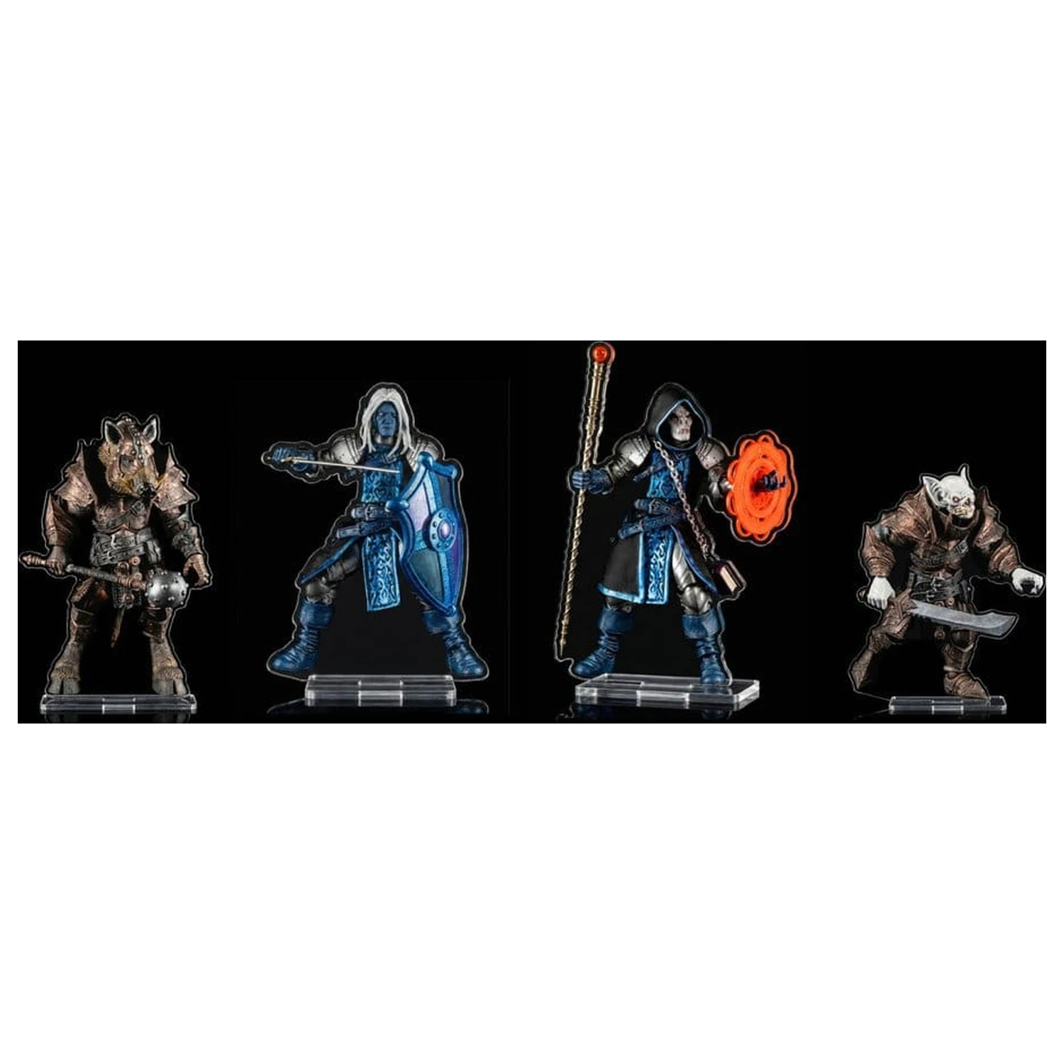 Mythic Legions Akrylové Figúrky 4-balenie Villainous Set B 3 cm produktová fotografia