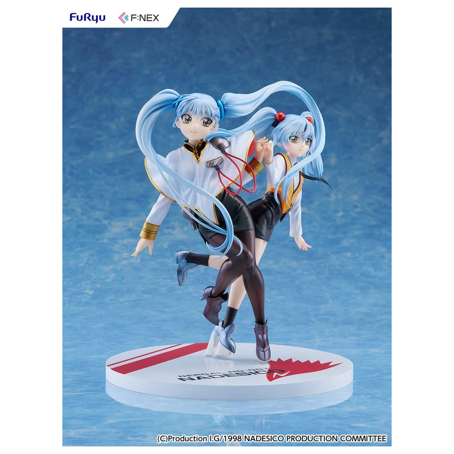 Nadesico the movie The prince of darkness PVC figúrka 1/7 Ruri Hoshino double ruriruri Ver. 22 cm produktová fotografia