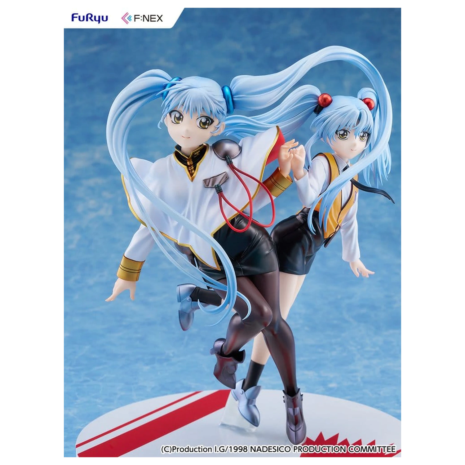 Nadesico the movie The prince of darkness PVC figúrka 1/7 Ruri Hoshino double ruriruri Ver. 22 cm produktová fotografia