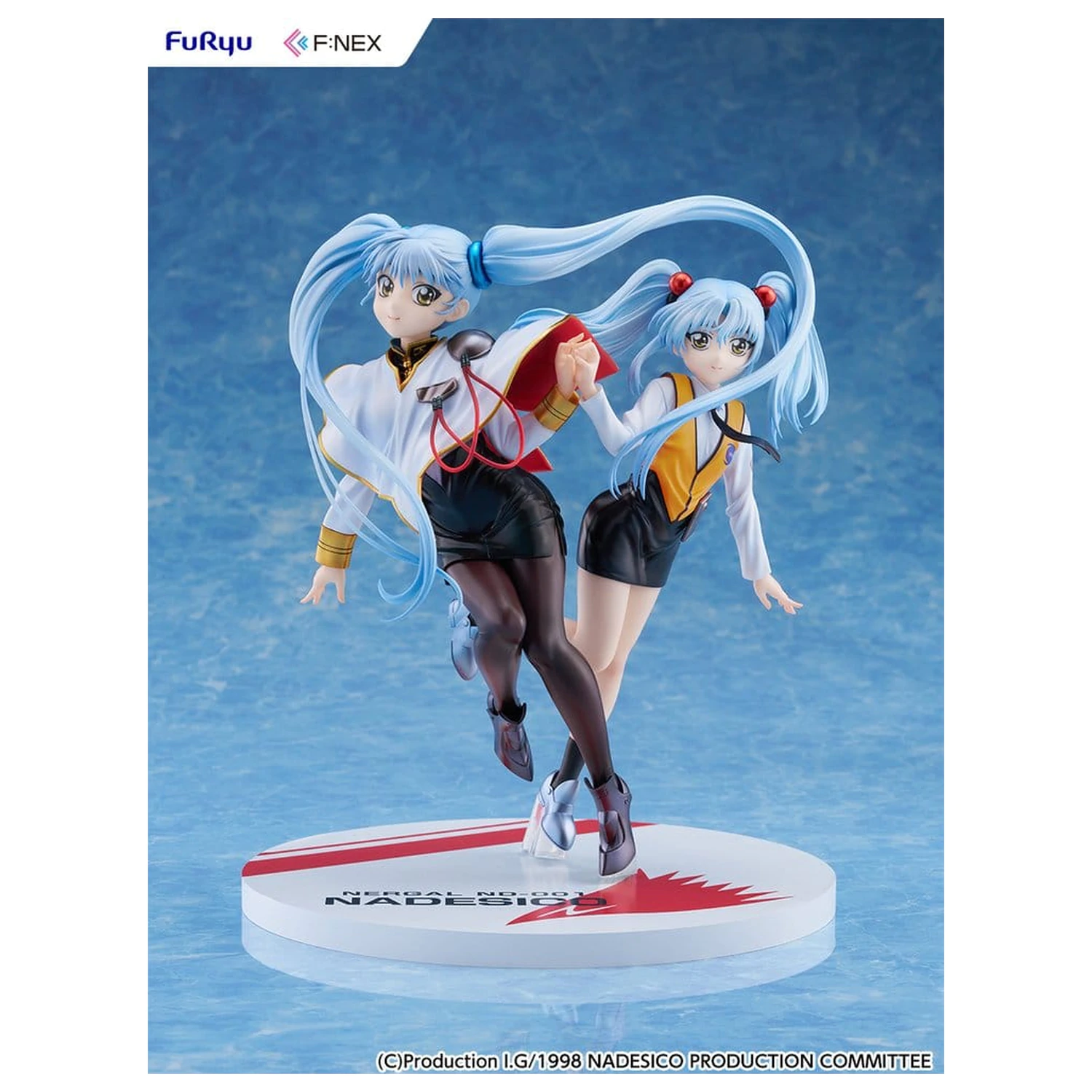 Nadesico the movie The prince of darkness PVC figúrka 1/7 Ruri Hoshino double ruriruri Ver. 22 cm produktová fotografia