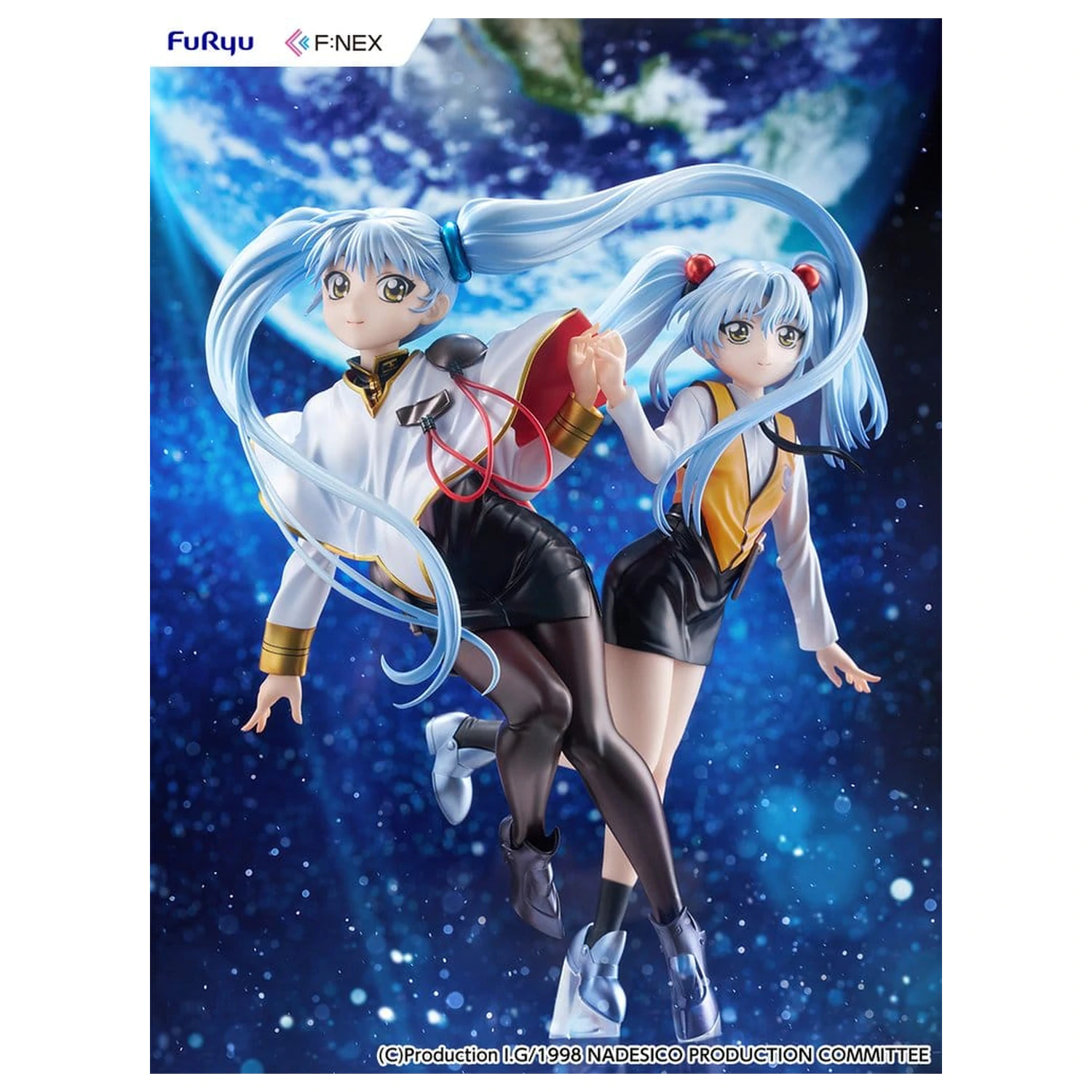 Nadesico the movie The prince of darkness PVC figúrka 1/7 Ruri Hoshino double ruriruri Ver. 22 cm produktová fotografia