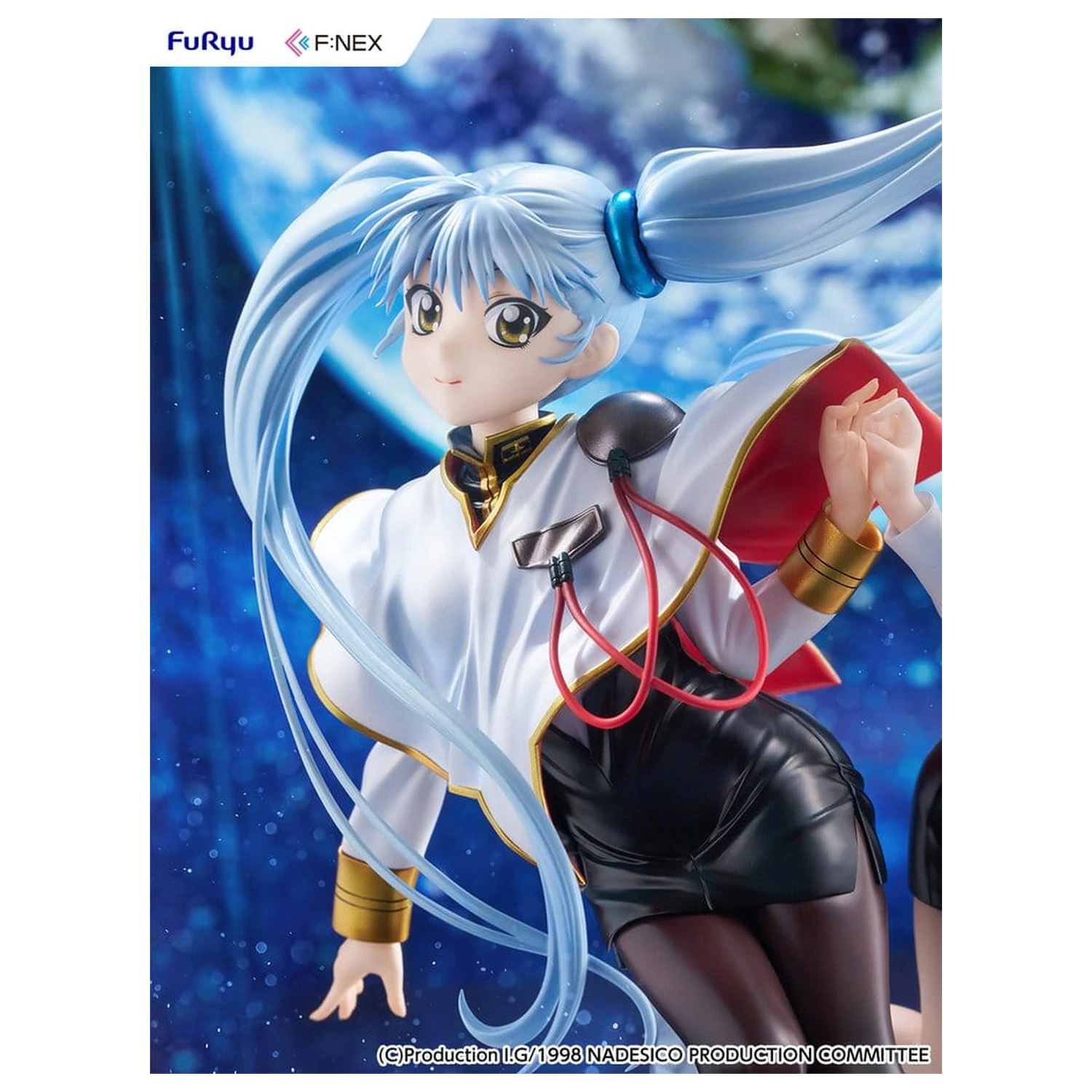 Nadesico the movie The prince of darkness PVC figúrka 1/7 Ruri Hoshino double ruriruri Ver. 22 cm produktová fotografia