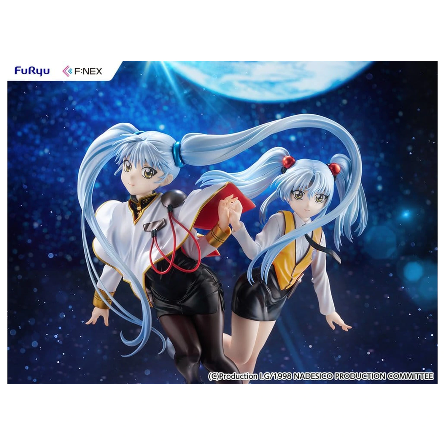 Nadesico the movie The prince of darkness PVC figúrka 1/7 Ruri Hoshino double ruriruri Ver. 22 cm produktová fotografia
