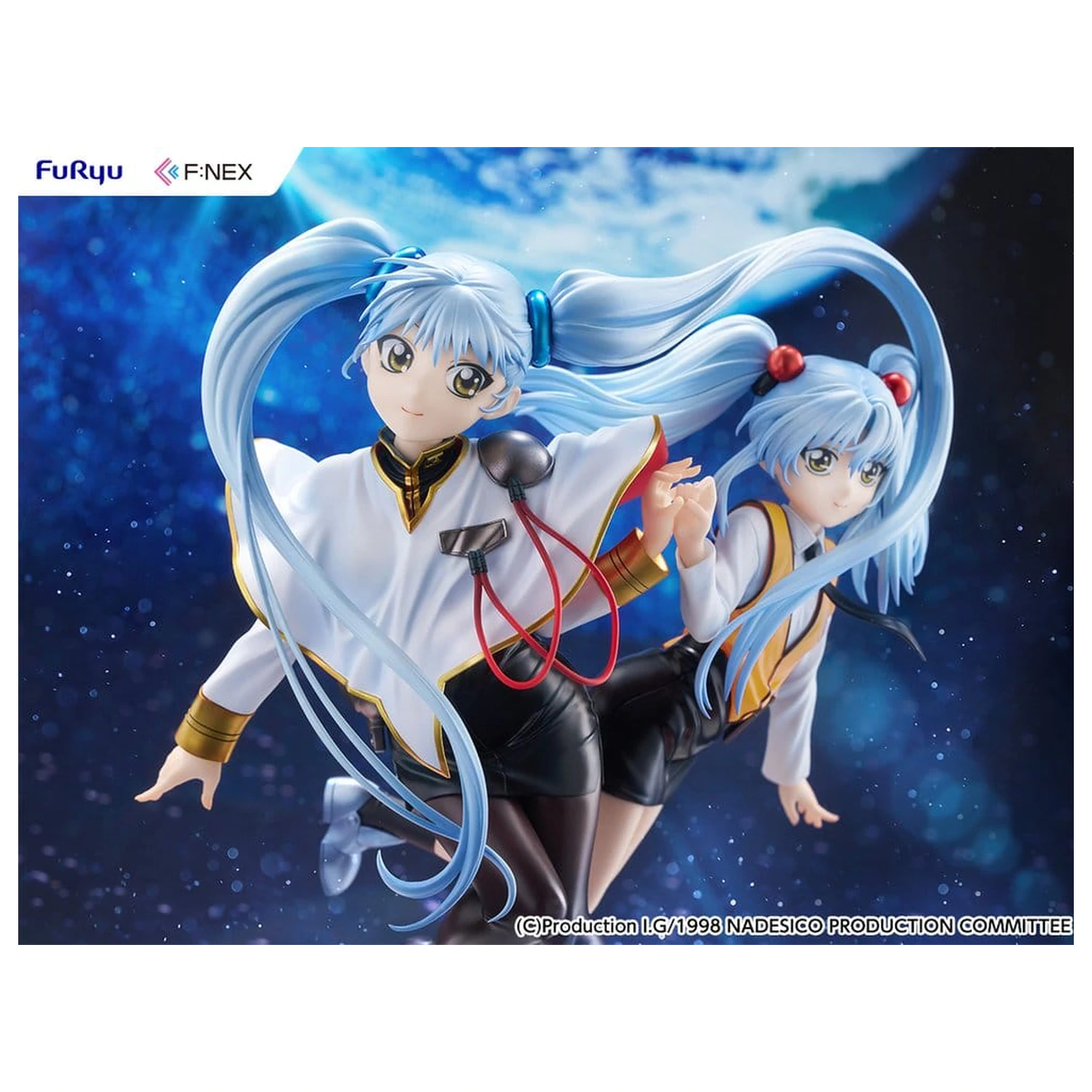 Nadesico the movie The prince of darkness PVC figúrka 1/7 Ruri Hoshino double ruriruri Ver. 22 cm produktová fotografia