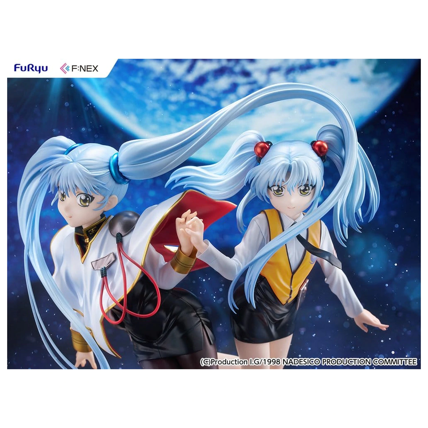 Nadesico the movie The prince of darkness PVC figúrka 1/7 Ruri Hoshino double ruriruri Ver. 22 cm produktová fotografia