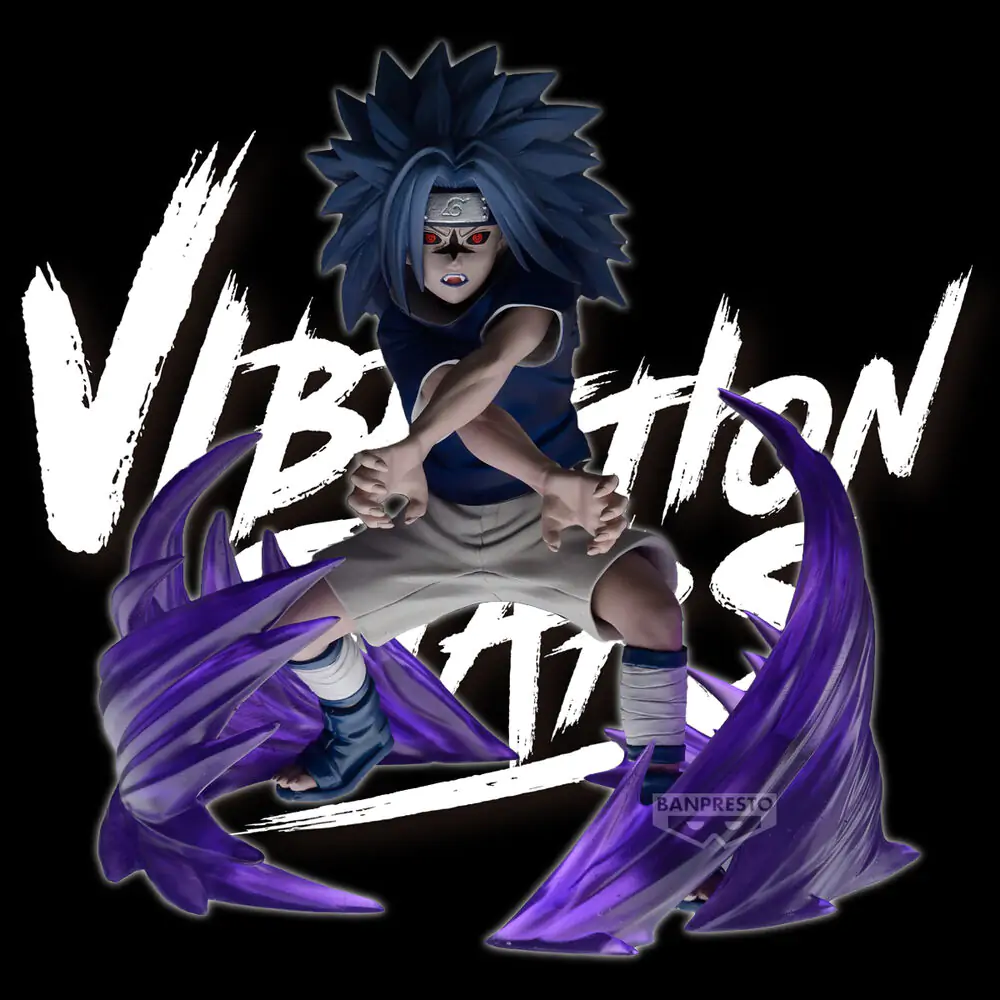 Naruto 72 Series Vibration Stars Sasuke Uchiha figúrka 15cm produktová fotografia