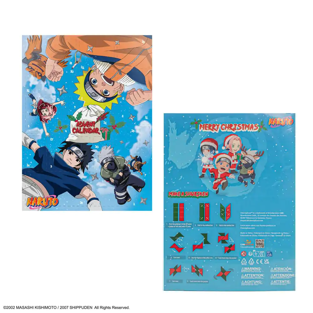 Naruto Adventný Kalendár 2025 produktová fotografia