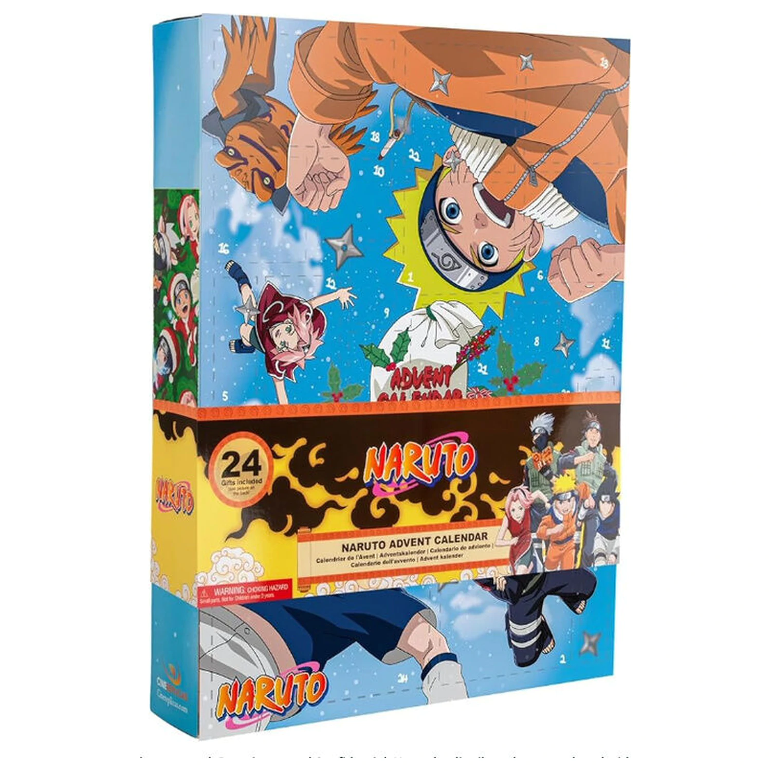 Naruto adventný kalendár produktová fotografia