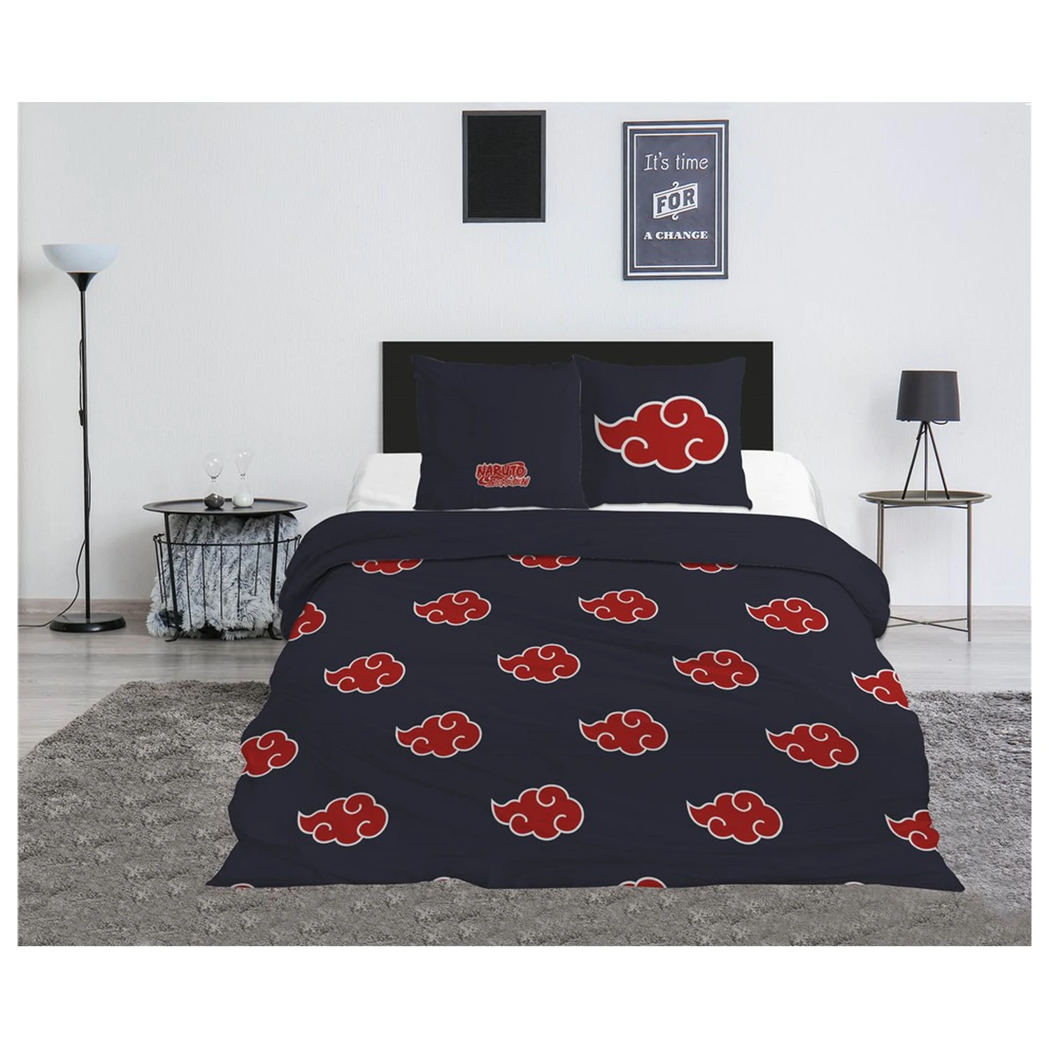 Naruto Akatsuki dvojitý povlak na perinu produktová fotografia