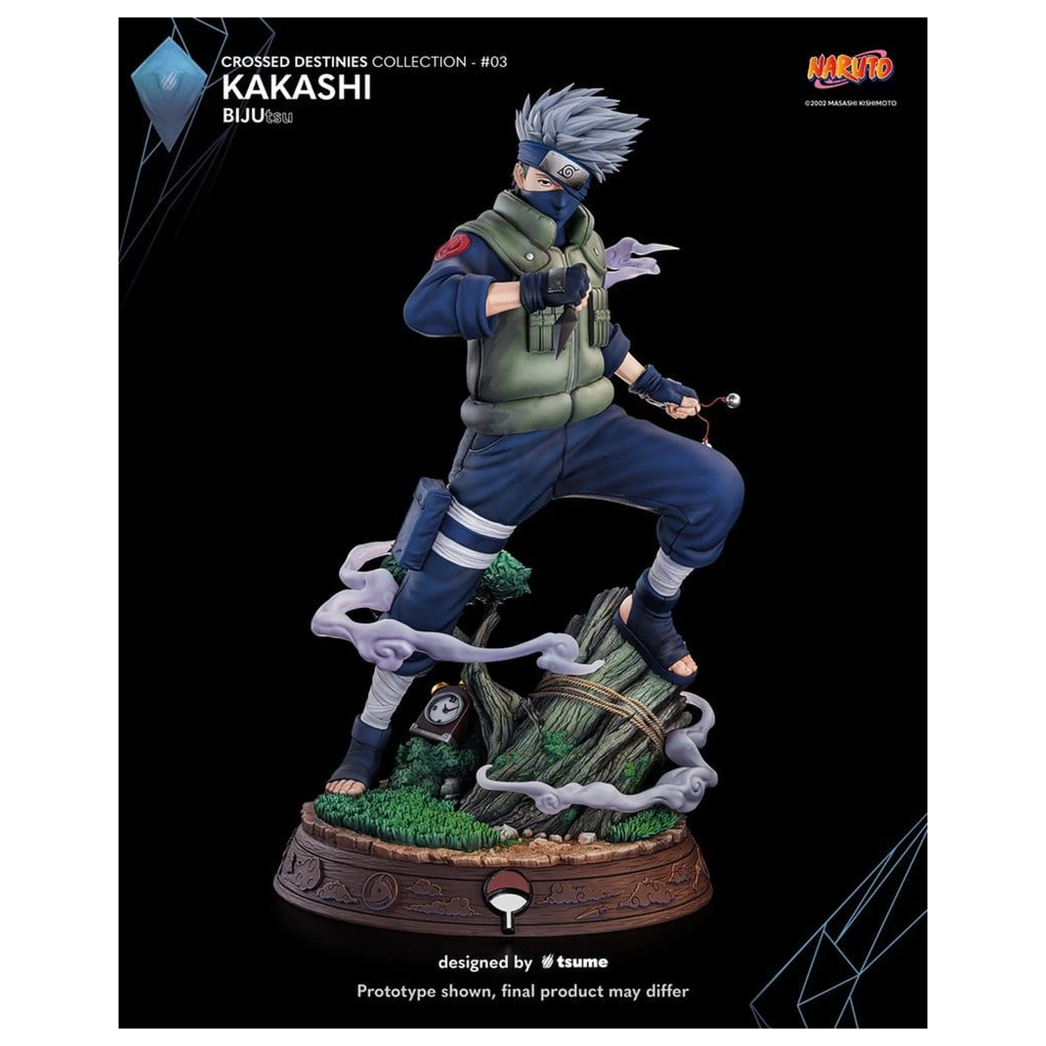 Naruto Bijutsu Figúrka Kakashi produktová fotografia