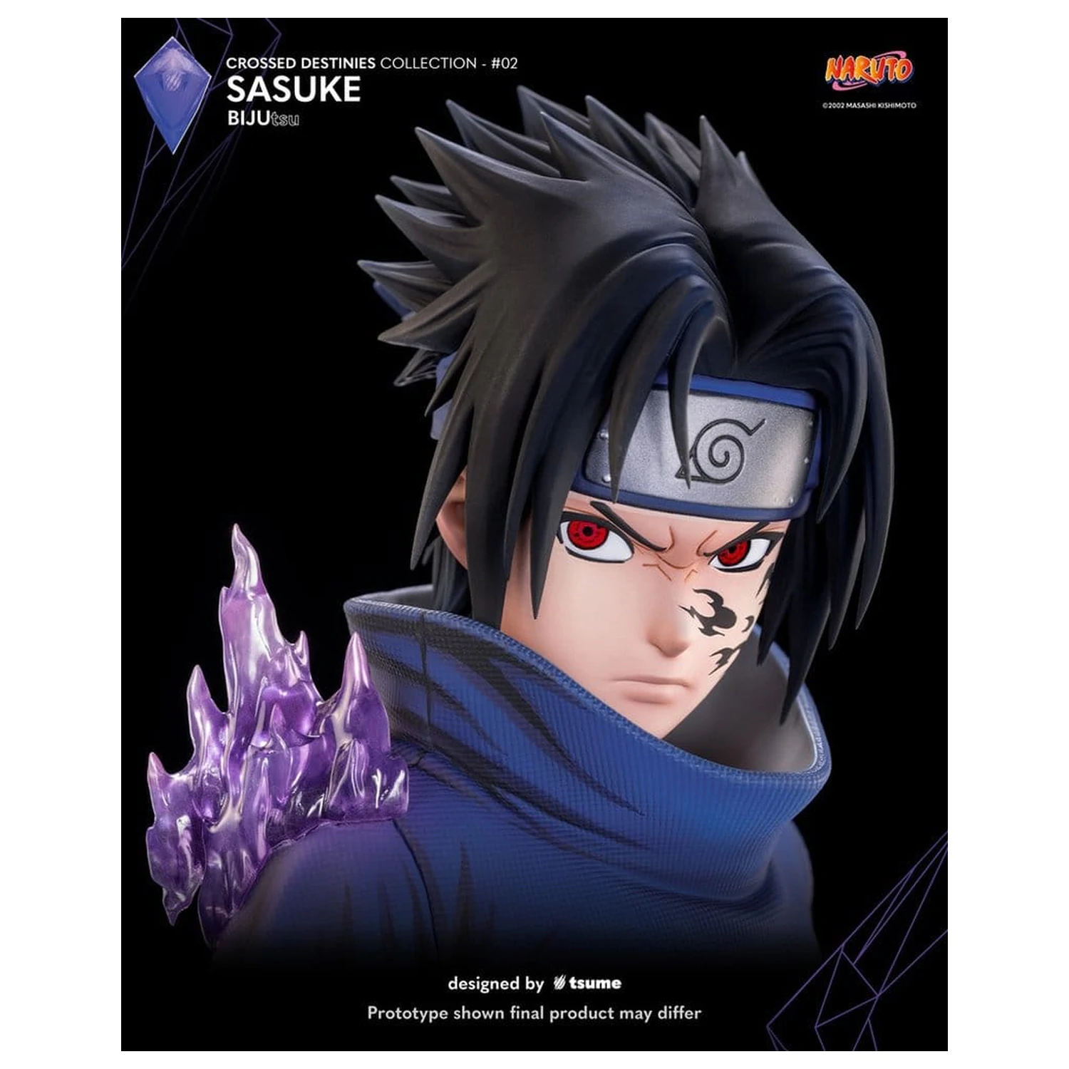 Naruto Bijutsu Figúrka Sasuke produktová fotografia