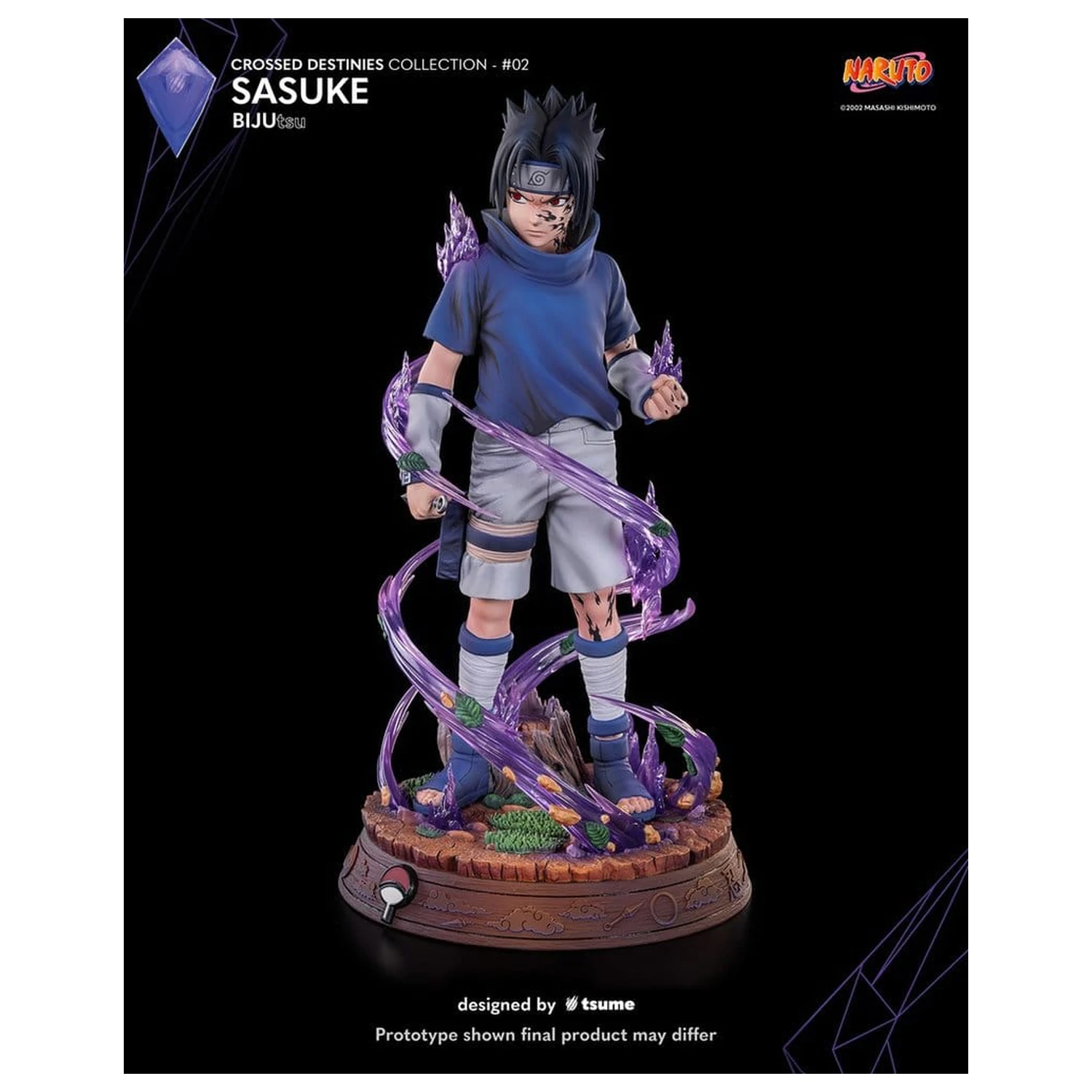 Naruto Bijutsu Figúrka Sasuke produktová fotografia