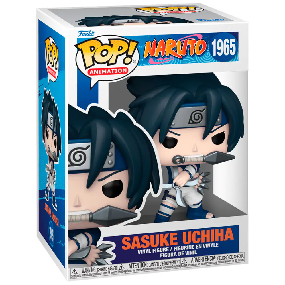 Naruto Classic Pop! Animation Vinylová figúrka Sasuke 9 cm produktová fotografia